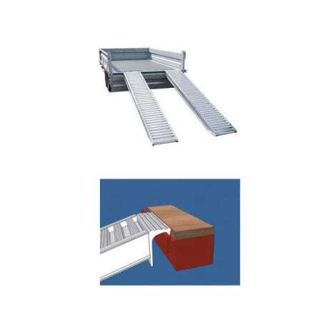 Rampes de chargement alu 3280kg