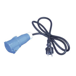 Rallonge P17 - 1,50m 3x2,5mm²