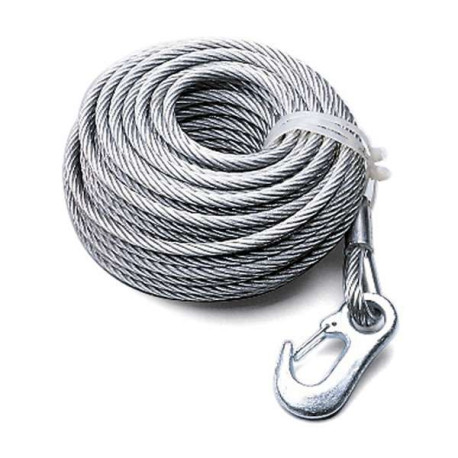 CABLE ACIER 10MM / 20M POUR TREUIL