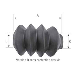 Soufflet commande de frein AL-KO 110MM