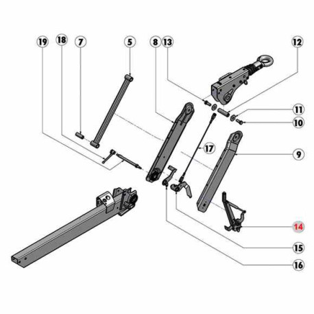 kit frein a main alko 251vb et 351vb