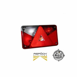 Feu Aspock Multipoint V Gauche 8 pins
