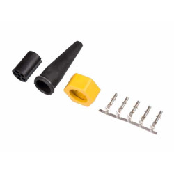 Connectique jaune spéciale 6 broches ASPOCK/Fristom
