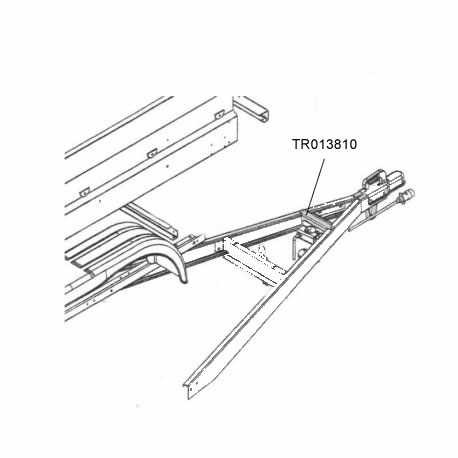 Plat de renfort pour flèche TR801174