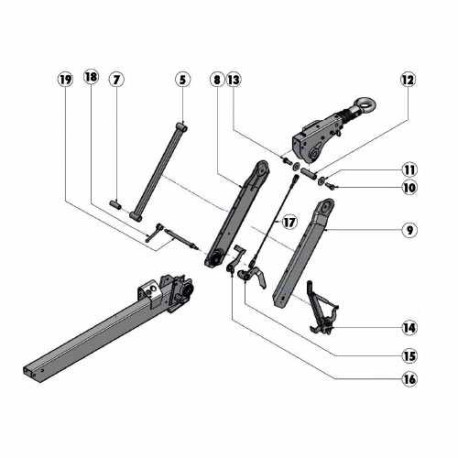 entretoise intermediaire alko 161 vb 2