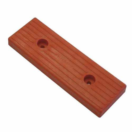 Patin rouge 300x100x26 mm