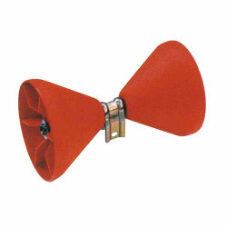 Ensemble balancier 2 Cônes PN rouge 180x55 mm
