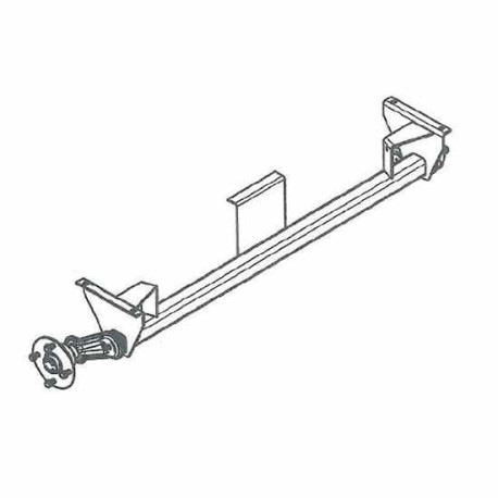 Essieu 600 kg EAB 1304 Voie 1594mm