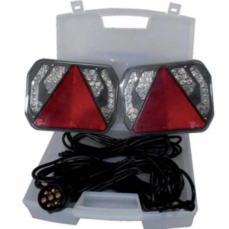 Kit signalisation arrière LED, câble 12m