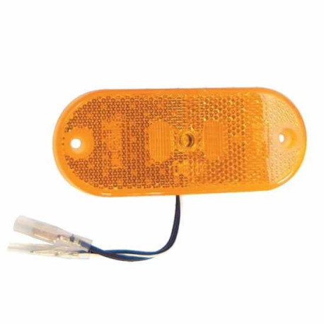 Feu de position Orange LED 110x45