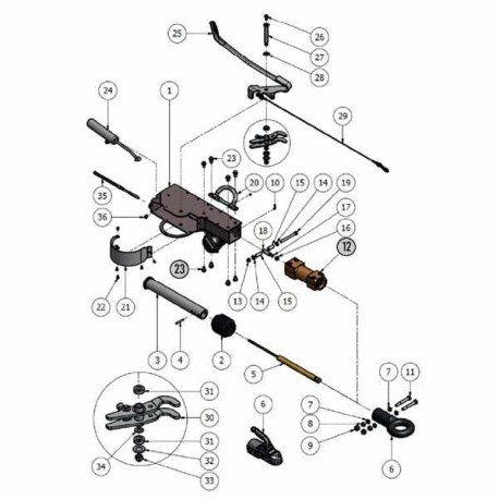 Kit fourreau Knott AHV20