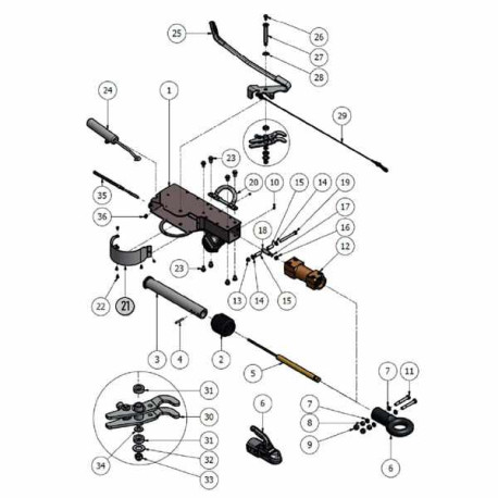 Carter de protection Knott AHV25 - AHV35