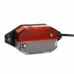 Feu de gabarit Aspöck Flexipoint Rouge/Blanc avec support Oreille