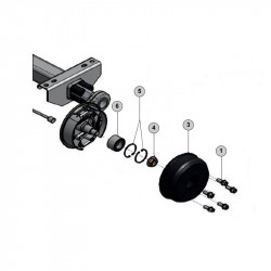 Tambour compatible Knott 20-2425 conique - 100x4