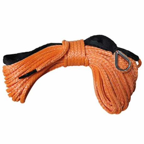 Corde synthétique Ø4 mm pour treuil - 15m