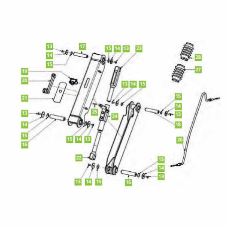 Câble de transmission Knott KHD15