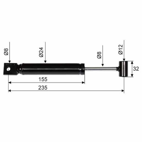 Amortisseur de freinage Peitz PAV SR 1,3