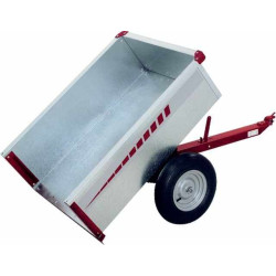 Remorque basculante caisse acier 350kg