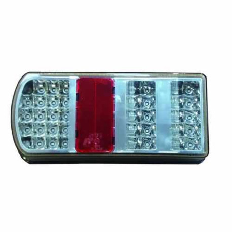 Feu arrière LED 260 x 105 x 53 mm Droit