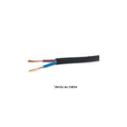 Câble plat électrique 2x0.75 mm²