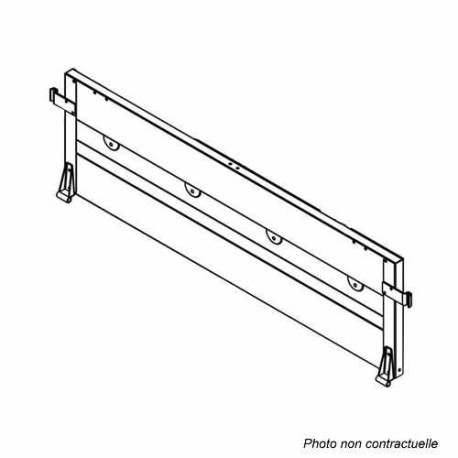 Ridelle Avant/Arriere pour rehausse remorque RA 230 - Carrosserie